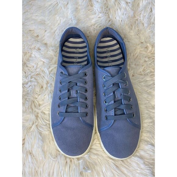 VIONIC Brinley Blue Sz 7.5 M Women Suede Casual Sneakers - Picture 2 of 6